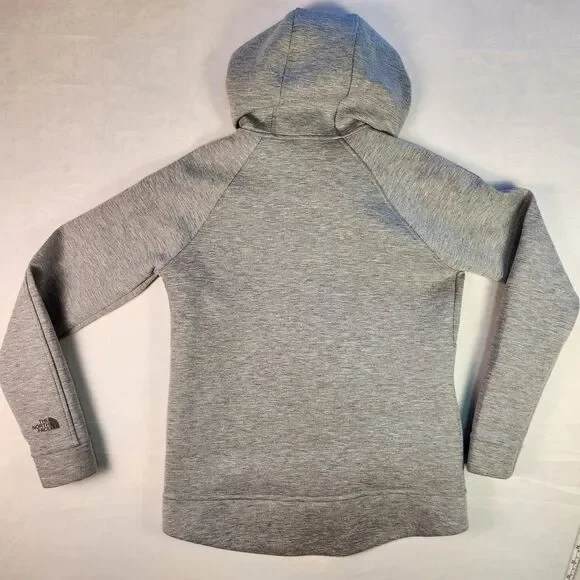 The North Face Jacket Womens Medium Gray Snap Hoodie - Picture 3 of 13